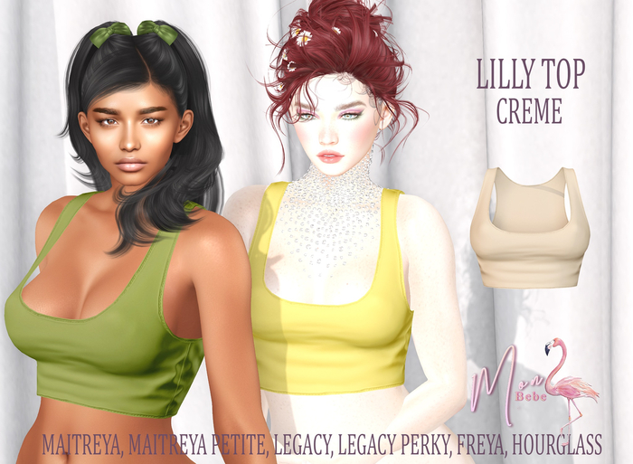 Mon Bebe - Lilly Top Creme