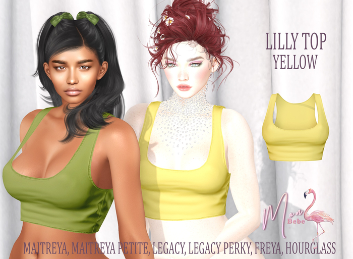 Mon Bebe - Lilly Top Yellow