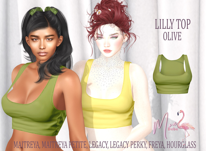 Mon Bebe - Lilly Top Olive