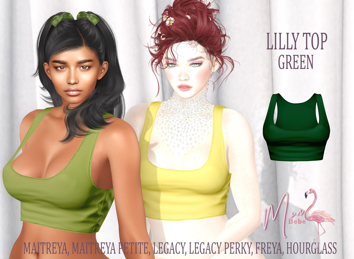 Mon Bebe - Lilly Top Green