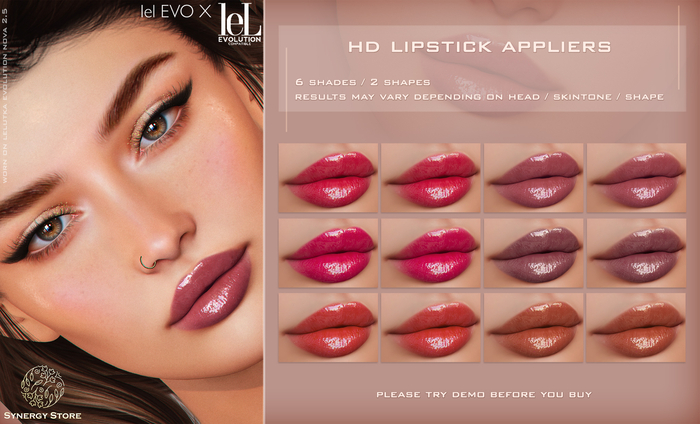 [SYN] Synergy HD Lipstick Moderna LELUTKA EVO/EVO X