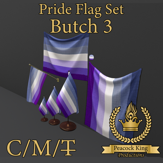 (PKP) Pride Flag Set - Butch 3