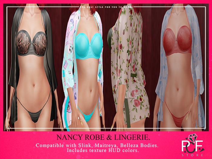 ::PCF:: Nancy Robe&Lingerie (Box Wear & Touch)