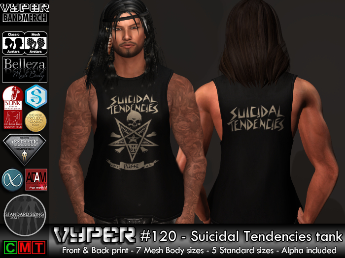 [VYPER] SUICIDAL TENDENCIES Male Tank 