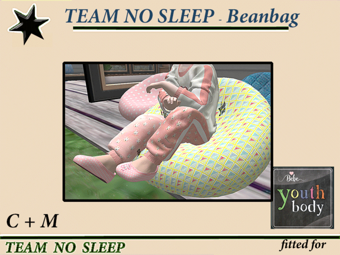 beanbag gelb bebe Y