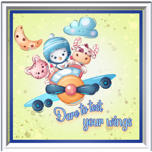 Callipepper Sq -Boy Airplane- Test your wings