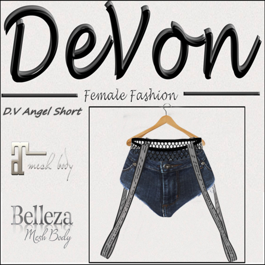 D.V Angel Short Freya , Lara