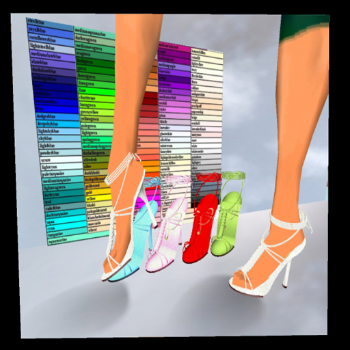 A Fantasy Color Change Shoes