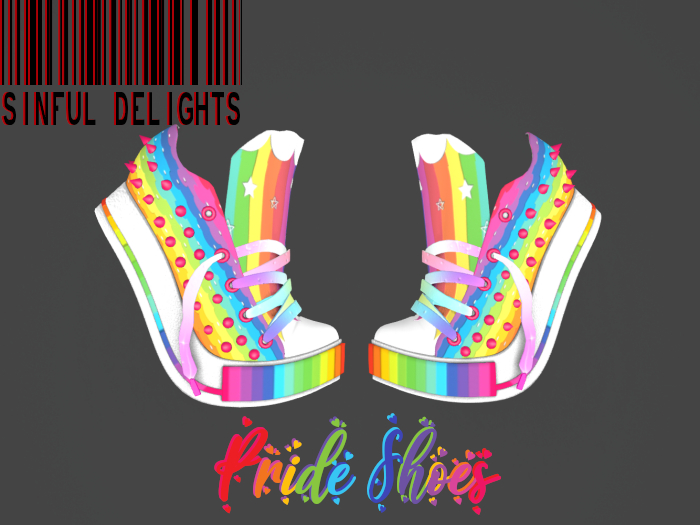 {Sinful Delights}{Add Me} Pride Shoes 2021