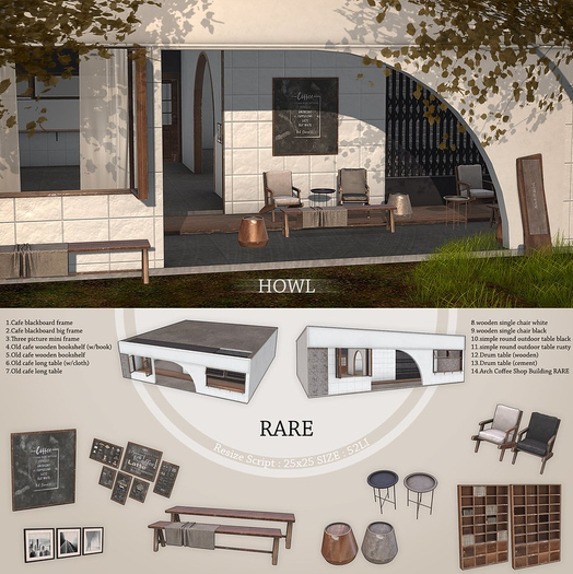 Howl - 13.Drum table (cement) BOX