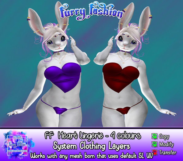 ~FF~ Heart Lingerie