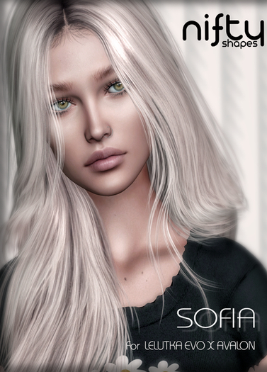 :NiFty: SOFIA shape for Lelutka Evo X Avalon