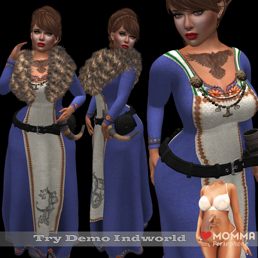 !!! Ravna !!! Andrea Viking Dress LoveMomma Purple
