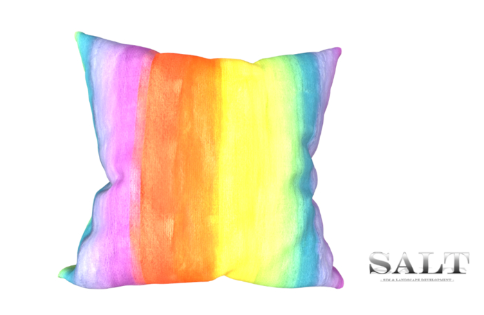 [SALT] - cushion - rainbow 