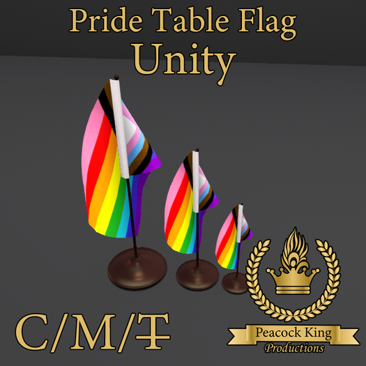 (PKP) Pride Table Flags - Unity