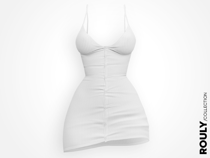 ROULY :: Jeanne Dress - White