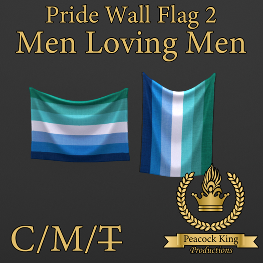 (PKP) Pride Wall Flag 2 - MLM