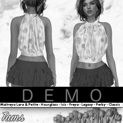 DEMO - Balloon Top and Ruffled Skirt - Rae