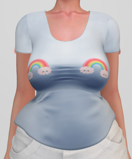~Bun in the Oven~ Rainbows Tee[ADD OR REZ]