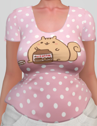 ~Bun in the Oven~ Nutella Squirrel Tee[ADD OR REZ]