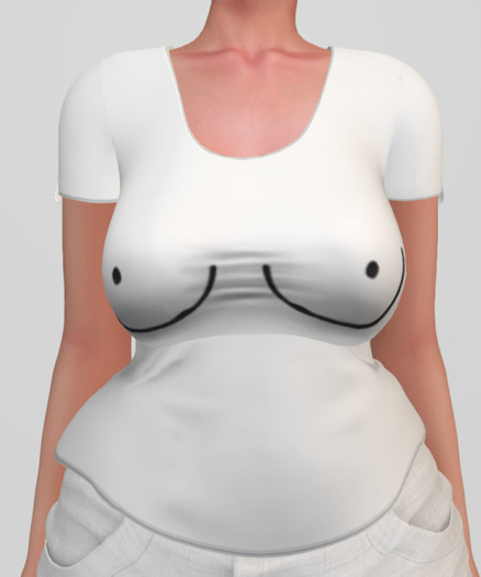 ~Bun in the Oven~ Bewbs Tee[ADD OR REZ]
