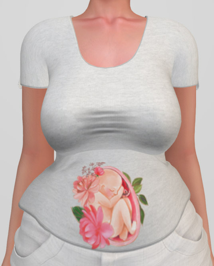 ~Bun in the Oven~ Baby in Womb Tee[ADD OR REZ]