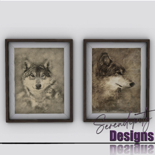Serendipity Designs - Timber Wolf Sketches 