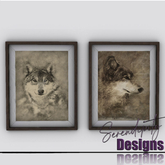 Serendipity Designs - Timber Wolf Sketches