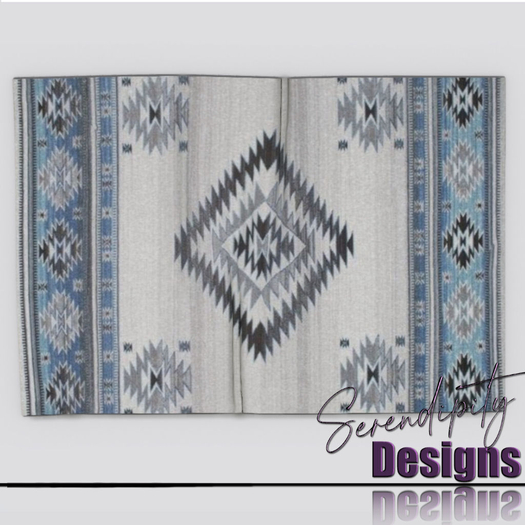 Serendipity Designs - Navajo Blue Rug 