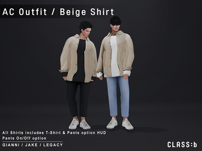 CLASS:b / AC Outfit / Beige