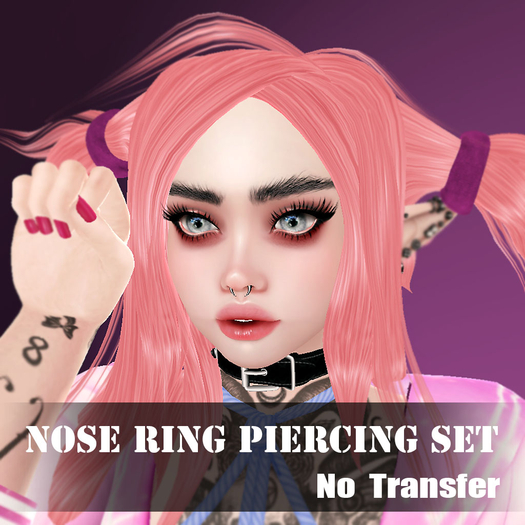 [Sui] Nose ring Piercing Set 01