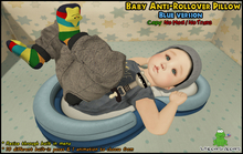 ! Whippersnappers ! - Baby Positioning Pillow Blue