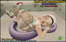 ! Whippersnappers ! - Baby Positioning Pillow Purple