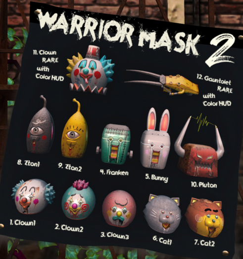 10.[10000&Co.] Pluton Mask