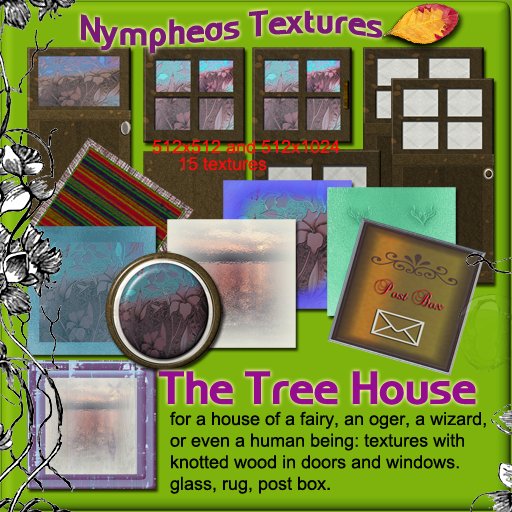 ##Nympheas Textures - The Tree House