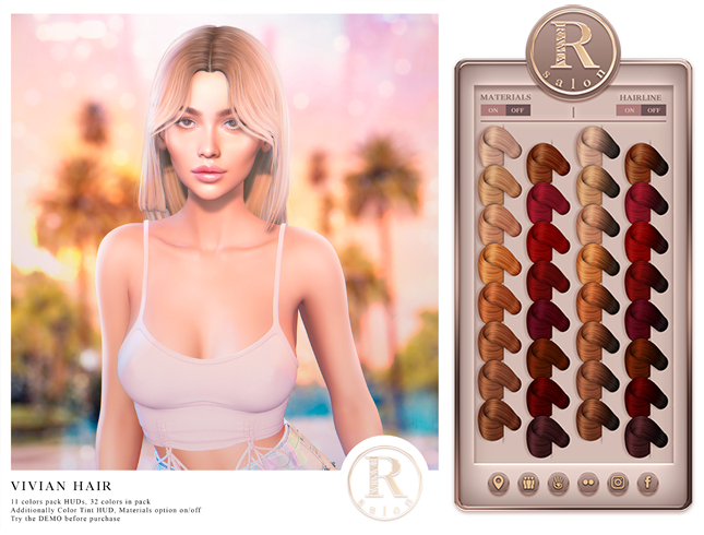 RAMA.SALON - Vivian Hair 'Gingers Colorant'