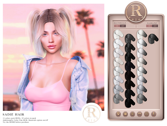 RAMA.SALON - Sadie Hair 'Grayscales Colorant'