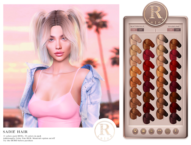 RAMA.SALON - Sadie Hair 'Gingers Colorant'