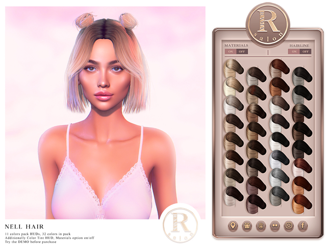 RAMA.SALON - Nell Hair 'Natural Ombre'