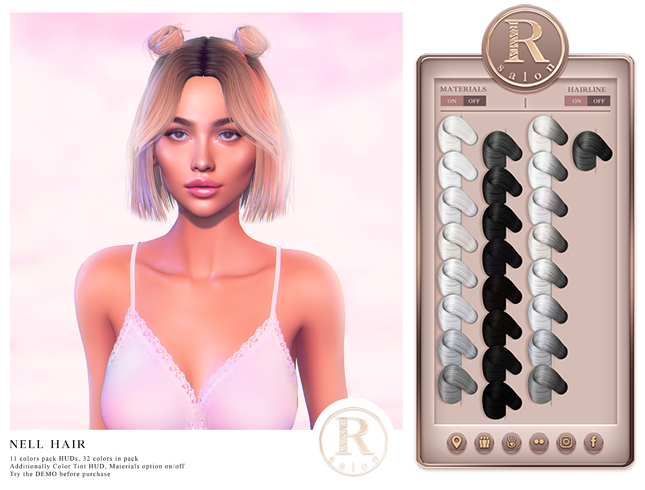 RAMA.SALON - Nell Hair 'Grayscales Colorant'