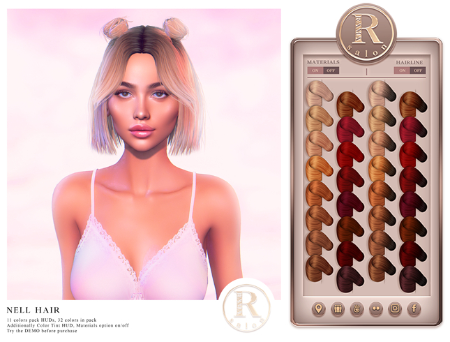 RAMA.SALON - Nell Hair 'Gingers Colorant'