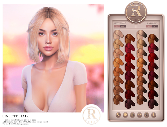 RAMA.SALON - Linette Hair 'Gingers Colorant'