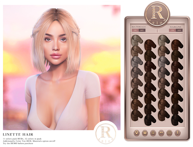 RAMA.SALON - Linette Hair 'Brunettes Colorant'