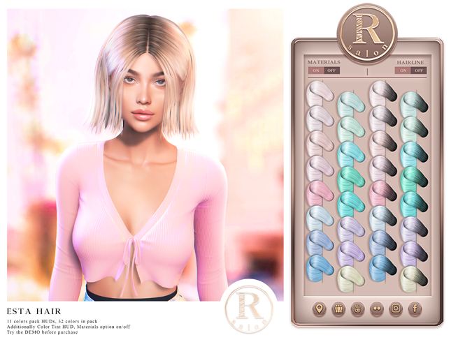 RAMA.SALON - Esta Hair 'Pastels Colorant'