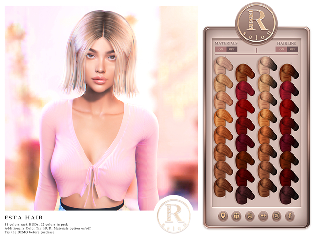 RAMA.SALON - Esta Hair 'Gingers Colorant'