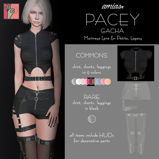 amias - PACEY shirt red - Maitreya Lara - !REZ ME!