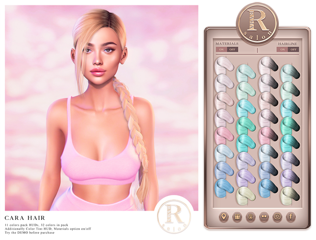 RAMA.SALON - Cara Hair 'Pastels Colorant'