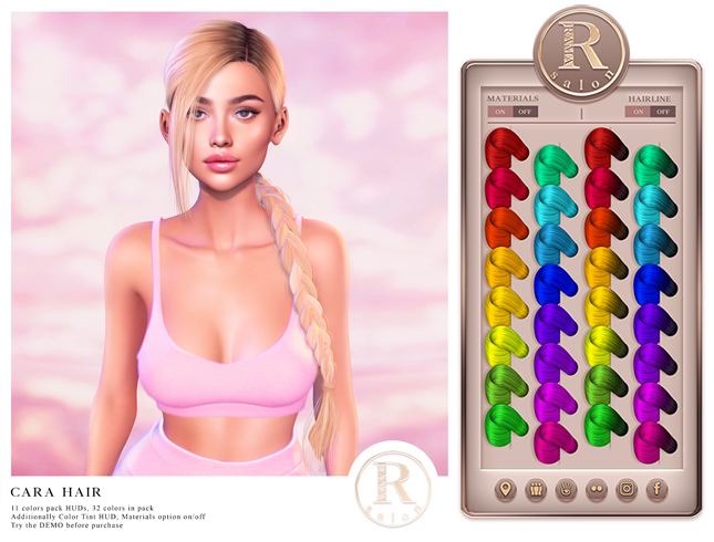 RAMA.SALON - Cara Hair 'Neons Colorant'