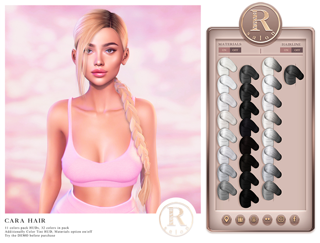 RAMA.SALON - Cara Hair 'Grayscales Colorant'