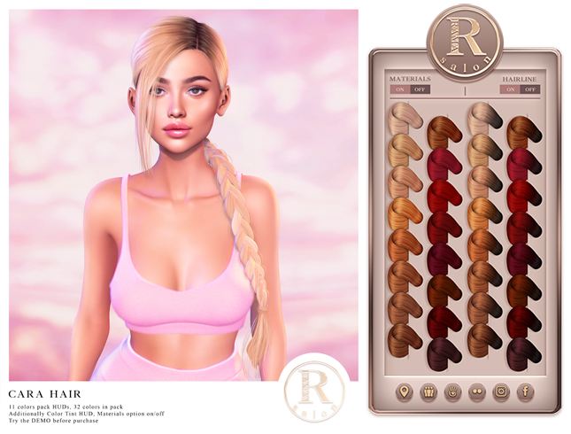 RAMA.SALON - Cara Hair 'Gingers Colorant'